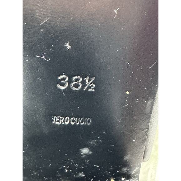 Alexander Wang Nadia Sandals Pumps Block Heels Leather Black 38.5 = US 8.5 $495 - Picture 7 of 7